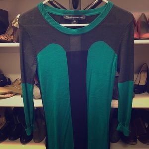 French Connection mini sweater dress